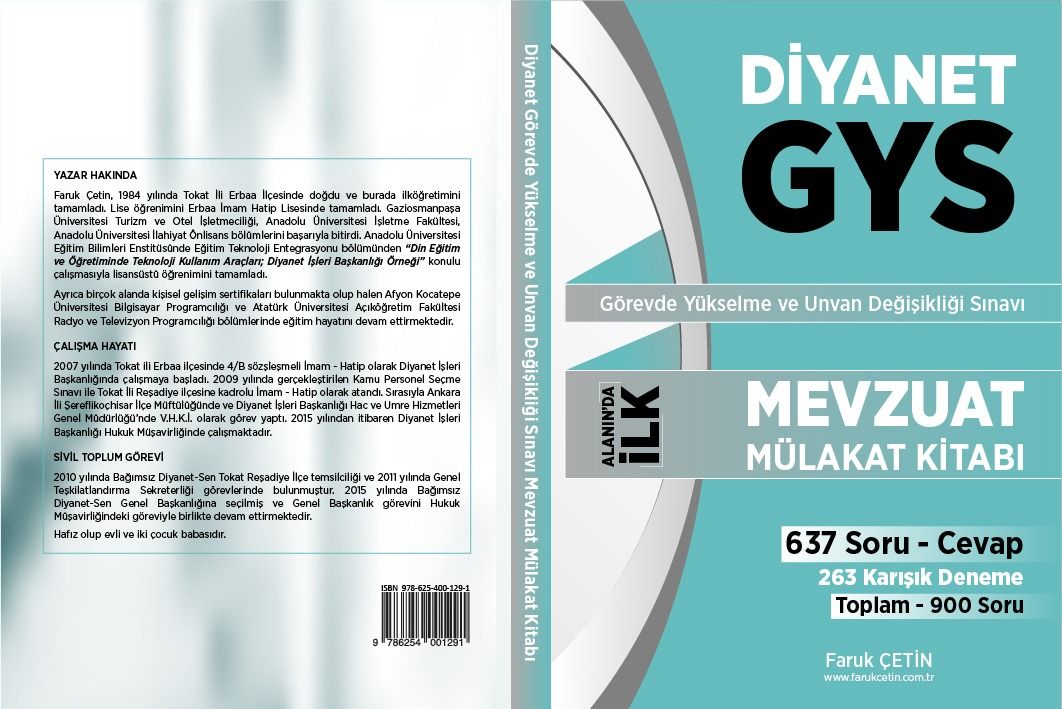 Diyanet Görevde Yükselme Sınav Konuları